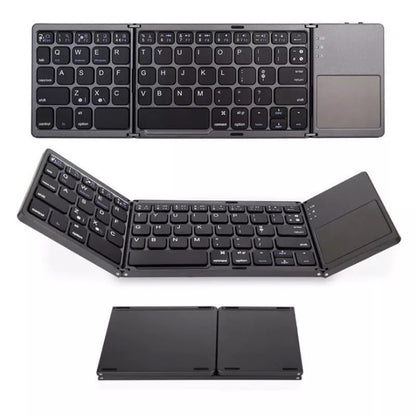 Portable Bluetooth Keyboard with Multi-Functionality
