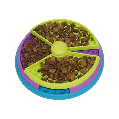 Choke-Reducing Slow Pet Food Bowl