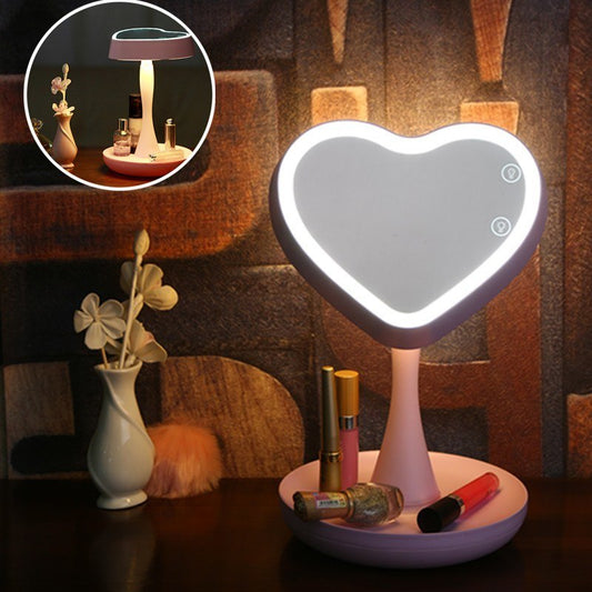 Electric 7 Colors LED Makeup Mirror Makeup