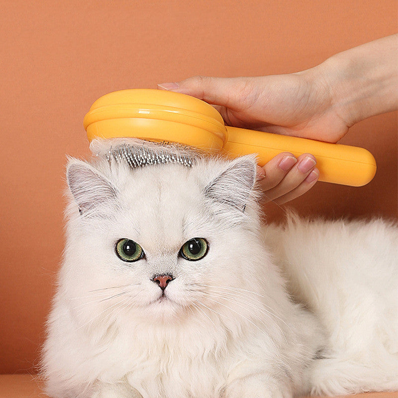 Self-Cleaning Pet Grooming Comb
